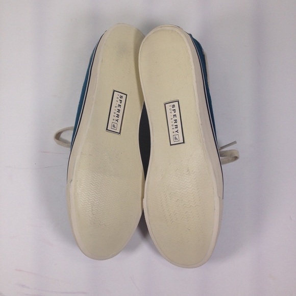 Sperry Top Sider Biscayne Teal New In Box - Picture 4 of 7